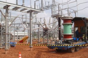 AC HV WITHSTAND TEST OF 115 KV GCB – CHEVRON DURI DARLING